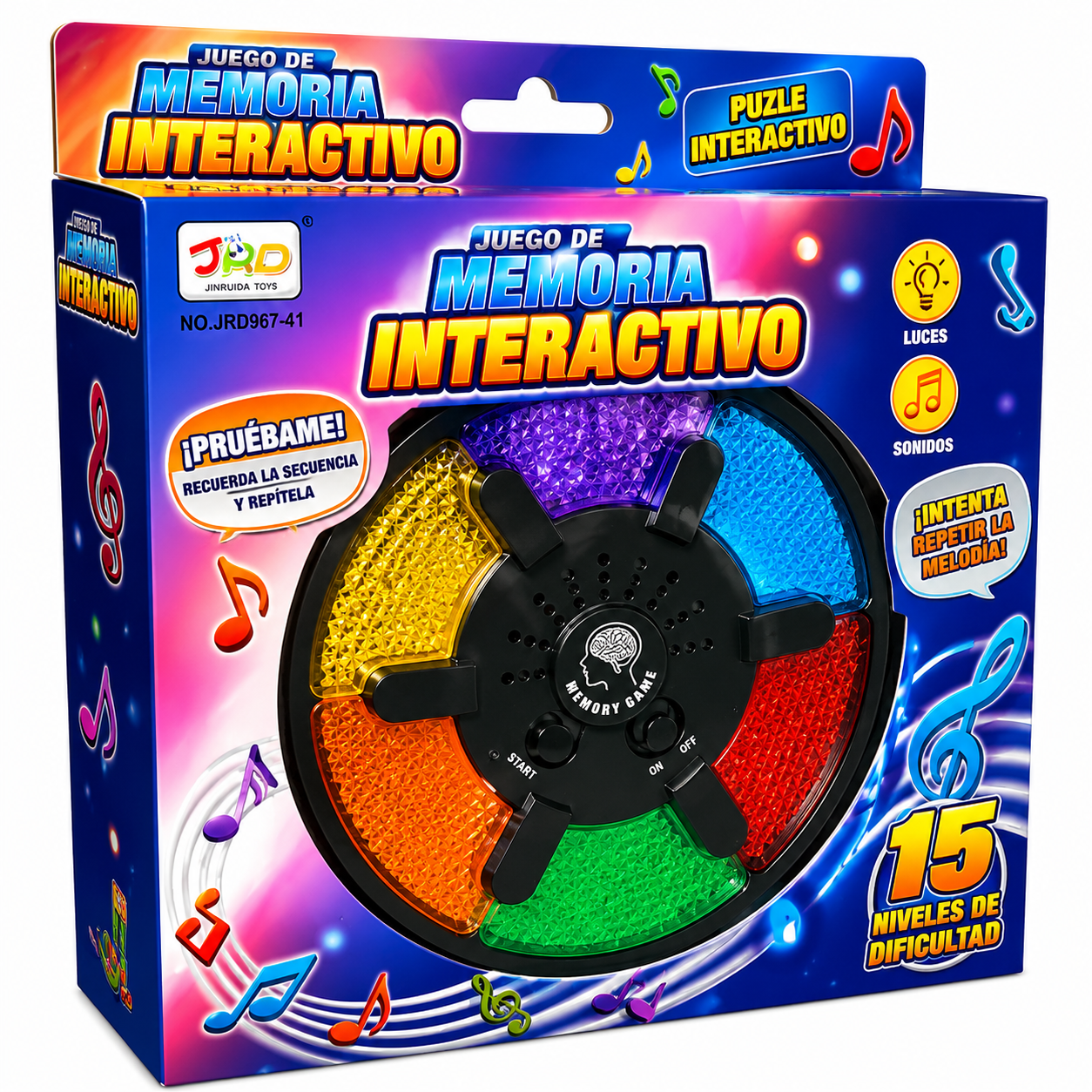 Juego Educativo de Memoria y Concentración