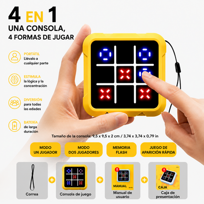 4 juegos en 1 para toda la familia